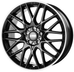C25 Diamond Rim Black Gloss 8.5x19