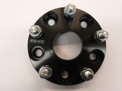 Adapteri Musta (levikepala) 25mm 5x4,5''/5x4,5'' = 5x114,3mm/5x114,3mm