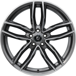 FIVE Titan silver matt 8.5x20