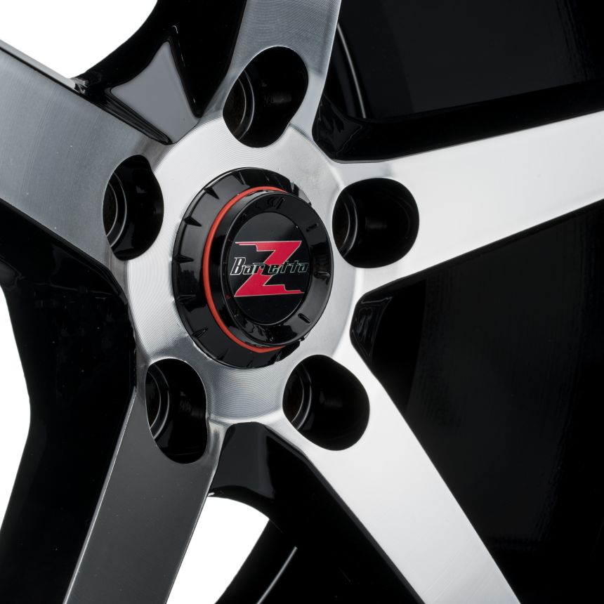 Capitano Black Polished 8x18