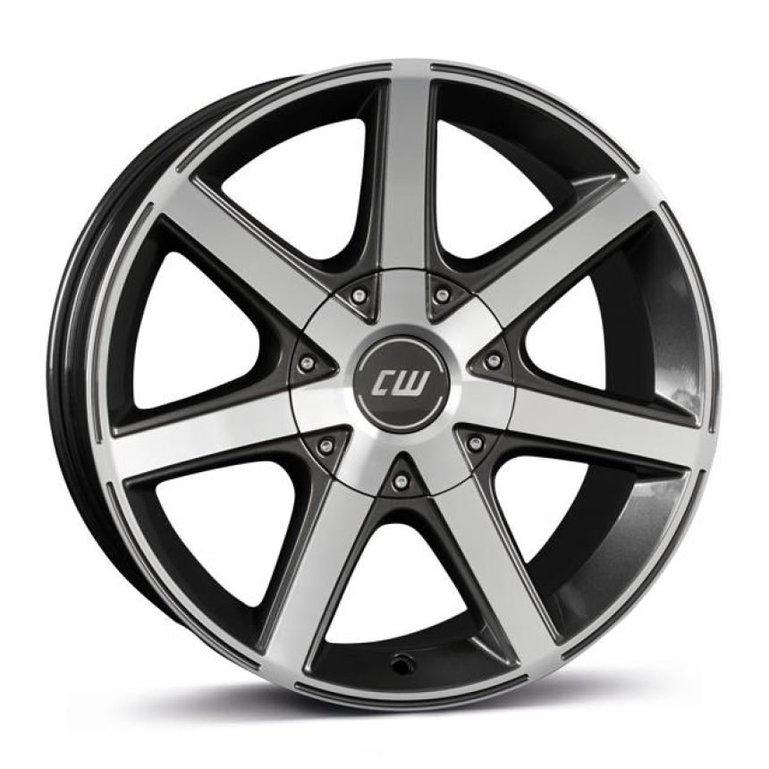 CWE mistral anthracite glossy polished 7x16