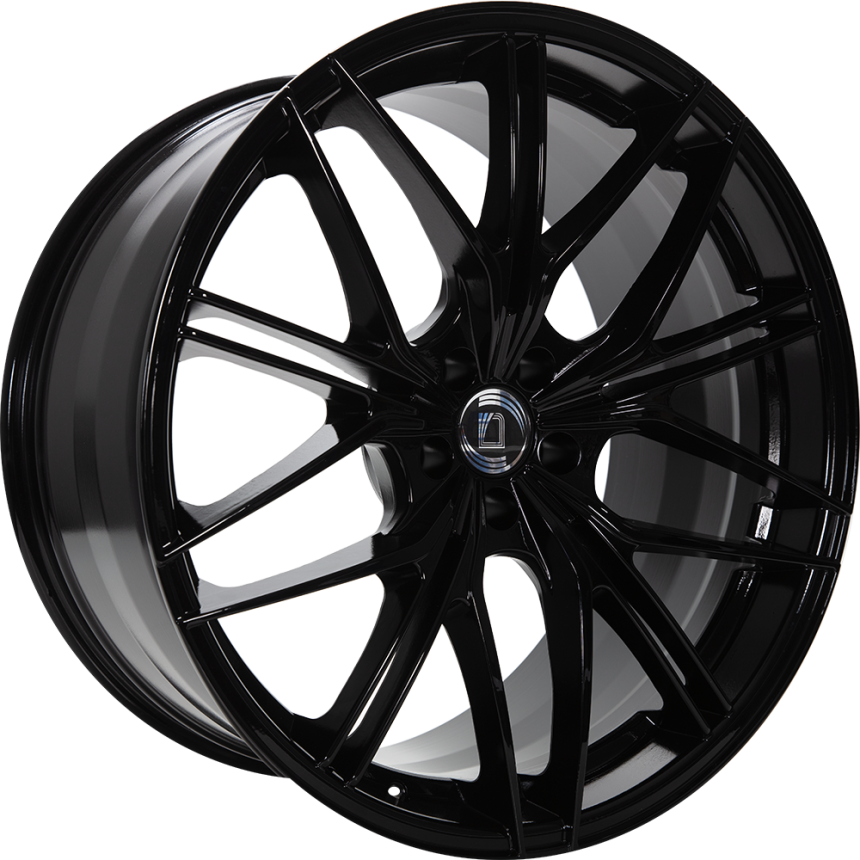 A105 Piano Black Champagne 9.5x20