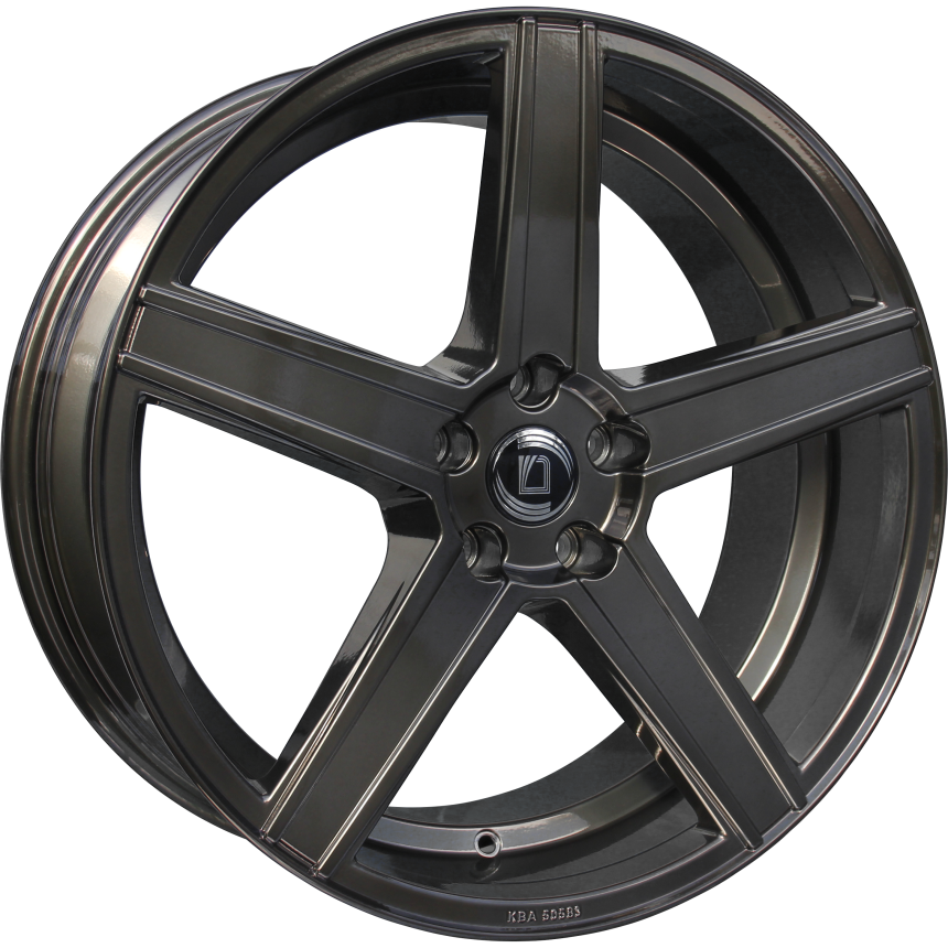 A105 Piano Black Champagne 10.5x21
