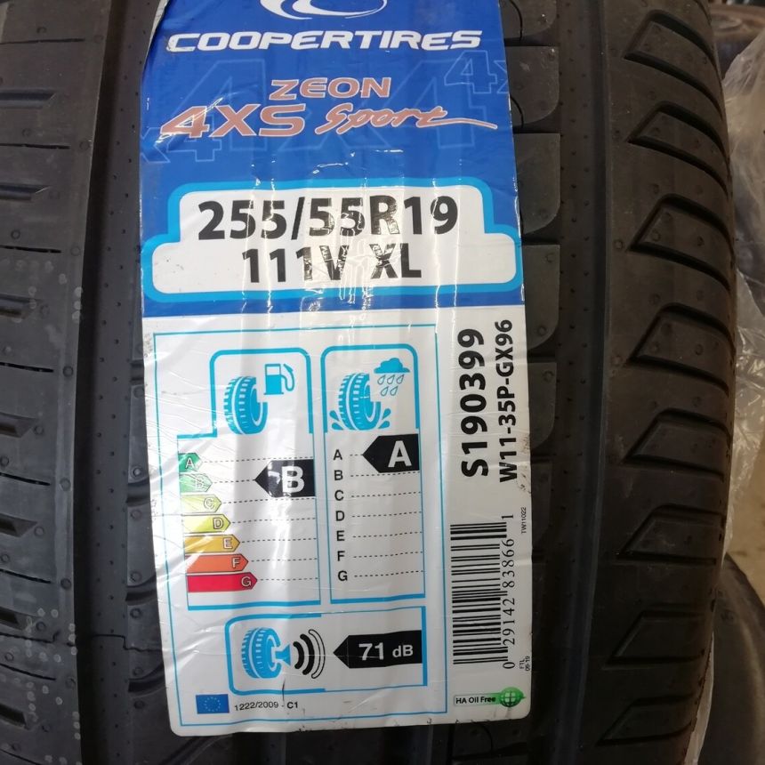 Cooper Zeon 4XS Sport 255/55-19V 111