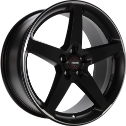 FIVE Black matt polish 8.0x18