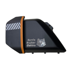 Kruiser Elektra/Forte: Istuimen alapuoleinen kate oikea, musta grafiitti