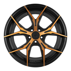 KT19N Matt Black Front Copper 8.5x19