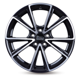 A5 Black Front Polish 8.5x20