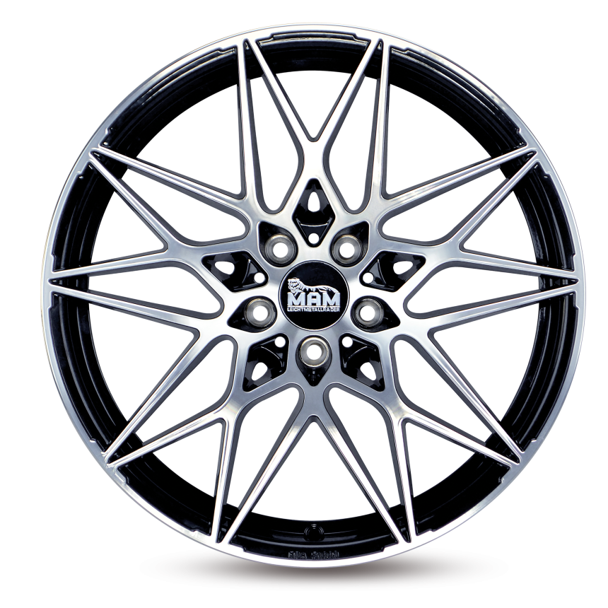 B2 Black Front Polish 8.5x19