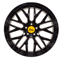 RS4 Black Painted 8.5x19