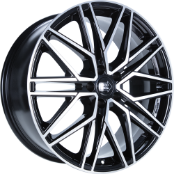 MM1004 GLOSS BLACK DARK POLISHED 8.0x19