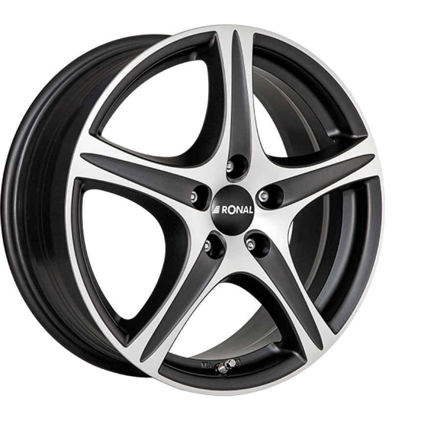 R56 MATT BLACK-FRONT CUT 7.0x17