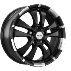 R59 JET BLACK-MATT-RIM LIP CUT 7.5x17