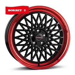 B black rim red 7.0x17
