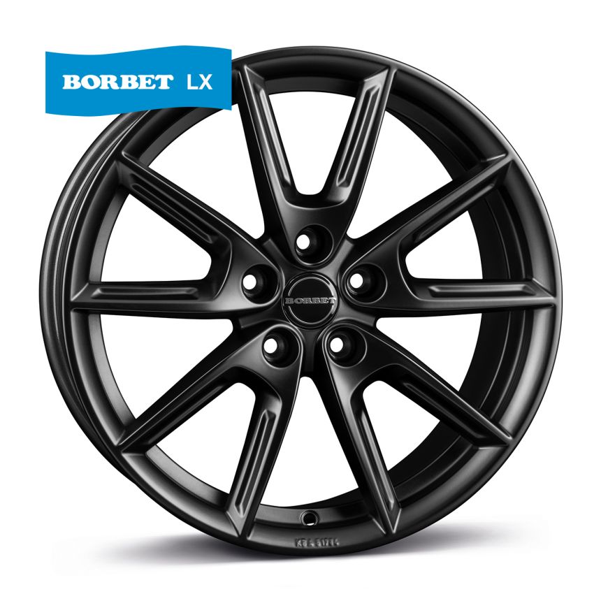 LX18 black matt 8x18