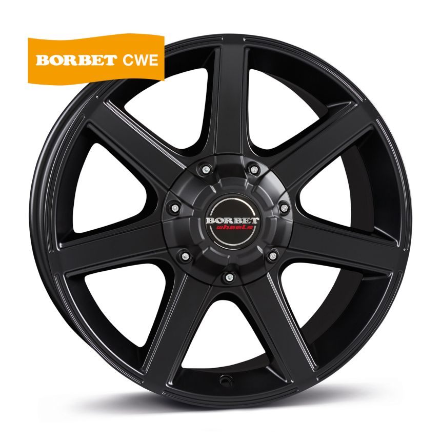 CWE black matt 7x16