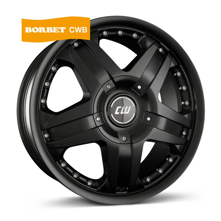 CWB black matt 8x18