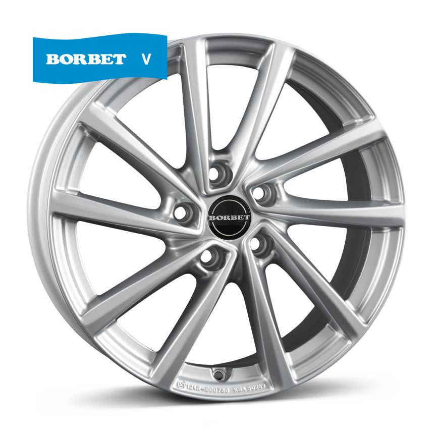 V crystal silver 7x18