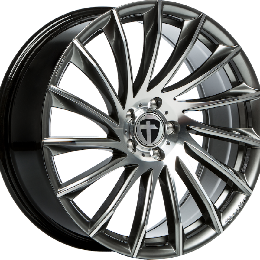 TN16 dark hyperblack polished 8.0x18