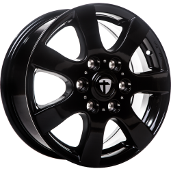 TN1 black painted 7.0x17